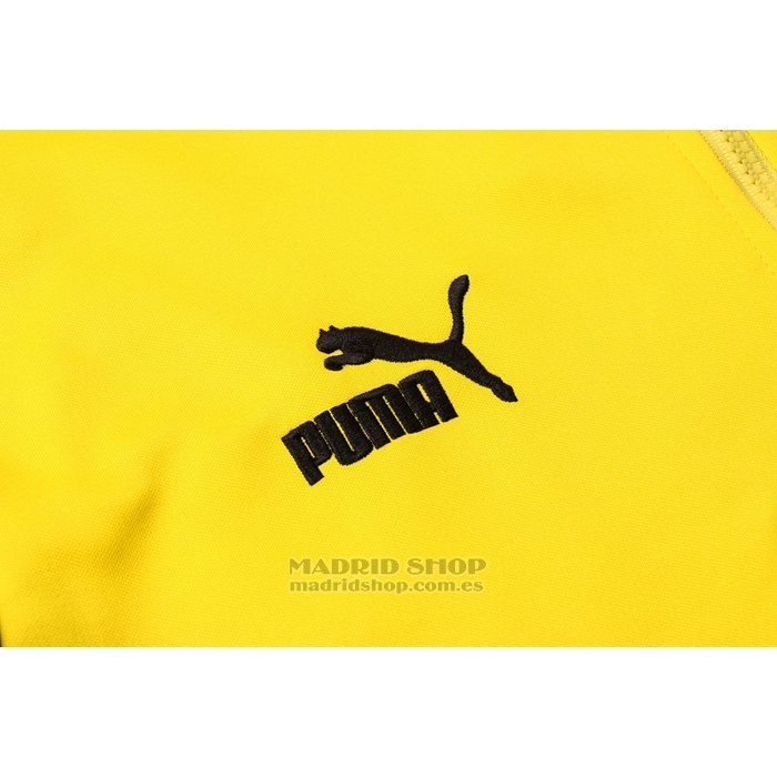 Chaqueta con Capucha del Borussia Dortmund 2021-2022 Amarillo